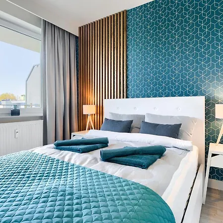 Blue Mare Blizej Morza Premium, 350 M Beach, Garaz Gratis Апартаменты Колобжег