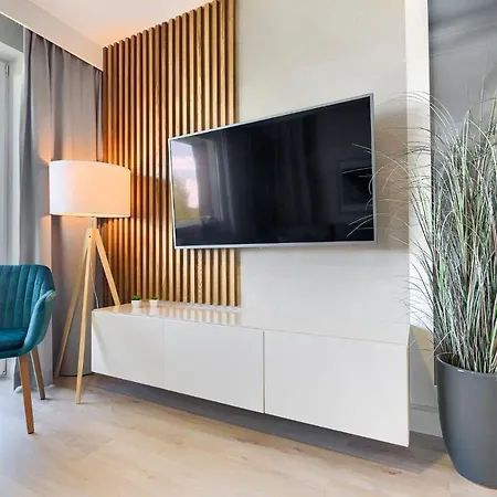 Blue Mare Blizej Morza Premium, 350 M Beach, Garaz Gratis דירה *