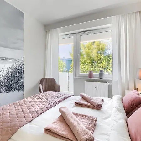 Апартаменты Blue Mare Blizej Morza Premium, 350 M Beach, Garaz Gratis *